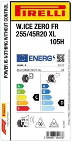 img 2 attached to Pirelli Ice Zero FR 255/45 R20 105H winter