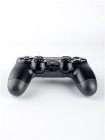 img 2 attached to 🎮 Enhanced PS4 Wireless Bluetooth Gamepad Controller for iOS, Android, PS4 & PC - Sleek Black Edition