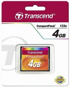 img 2 attached to Transcend Compact Flash memory card 4GB, R/W 20/18MB/s