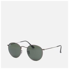 img 2 attached to Ray-Ban Round Metal Sunglasses silver, Size 50mm