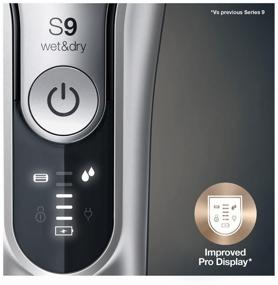 img 2 attached to 🪒 Braun 9390cc Men's Electric Shaver in Sleek Silver for Superior Grooming Experience
