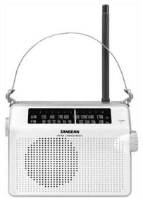 img 2 attached to Discover the Powerful Sangean PR-D6 White Radio for Exceptional Listening Experience!