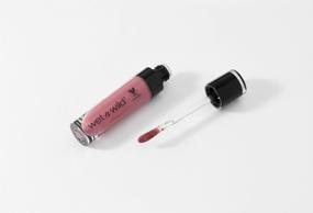 img 2 attached to Wet n Wild MegaLast Liquid Catsuit Matte Lipstick, rebel rose