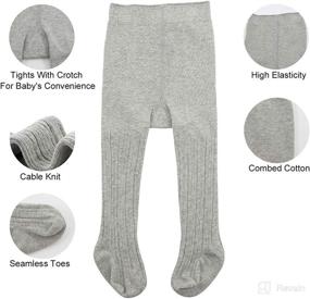 img 3 attached to Zando Seamless Leggings Pantyhose Stockings Apparel & Accessories Baby Boys made as Clothing