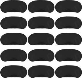 img 4 attached to 30-Piece Soft Eye Shade Cover With Nose Pad For Sleep, Travel Or Party Supplies