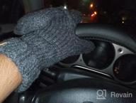 картинка 1 прикреплена к отзыву ViGrace Winter Knitted Convertible Fingerless Gloves Wool Mittens Warm Mitten Glove For Women And Men от Kristen Moore