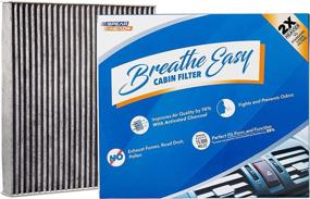 img 4 attached to Enhanced Air Filtration with Spearhead Premium Breathe Easy Cabin Filter (BE-381) - Long-lasting Efficiency with Activated Carbon Technology