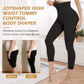 img 3 attached to Shape Your Body With JOYSHAPER High Waisted Shapewear For Women - Tummy Control, Thigh Slimmer & Compression Trainer Panties!