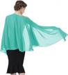 shawls wraps scarf chiffon for women bridal wedding evening dresses 27 colors logo