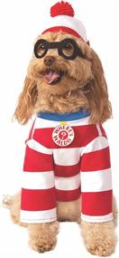 img 3 attached to Rubie's Where's Waldo Pet Costume, Large - Perfect for Spotting Your Furry Friend in Any Crowd!