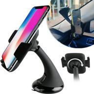 desire2 in-car suction holder: hands-free smartphones dashboard/windscreen mount for men & women logo