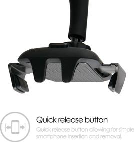 img 2 attached to Desire2 In-Car Suction Holder: Hands-Free Smartphones Dashboard/Windscreen Mount for Men & Women