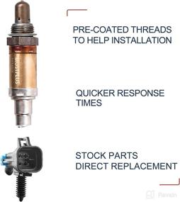 img 3 attached to Enhance Your Vehicle's Performance with MOSTPLUS Front Rear Upstream/Downstream O2 Oxygen Sensor 234-4018 13474: Compatible with Chevrolet Buick GMC Oldmobile Pontiac Isuzu