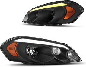 img 4 attached to Upgraded DWVO Switchback LED Headlights Assembly for Chevy Impala 2006-2013/2014-2016 Impala Limited & Monte Carlo 2006-2007