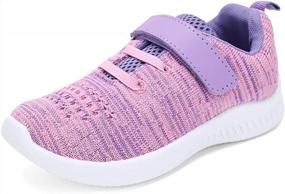 img 3 attached to 👟 Nerteo Toddler/Little Kid Boys Girls Running/Walking Sports Sneakers: Comfortable and Stylish Footwear for Active Kids