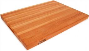img 4 attached to John Boos CHY-R02 Cherry Wood Cutting Board | 24" X 18" Reversible & Edge Grain