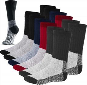 img 4 attached to 6 Pairs Merino Wool Thermal Socks For Men & Women - Perfect For Hiking, Hunting, Skiing & Outdoor Winter Sports
