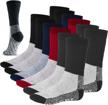 6 pairs merino wool thermal socks for men & women - perfect for hiking, hunting, skiing & outdoor winter sports logo