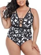 stylish women's leopard swimsuits: discover fashionable swimwear via swimsuits & cover ups logo