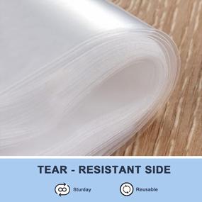 img 1 attached to 🛍️ Premium Quality 200 Pcs 4x6 Inches Clear Cellophane Bags - Self Sealing OPP Plastic Bags for Bakery, Candle, Soap, Cookie - 3.2 Mils Thickness