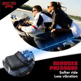 img 3 attached to Enhanced Comfort Inflatable Motorcycle Passenger Seat Cushion – Badass Moto ✨ Pillion Pad. Provides Pressure Relief for Long Rides, Ensuring a Pleasant Journey