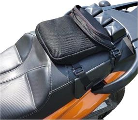 img 4 attached to Enhanced Comfort Inflatable Motorcycle Passenger Seat Cushion – Badass Moto ✨ Pillion Pad. Provides Pressure Relief for Long Rides, Ensuring a Pleasant Journey