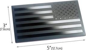 img 3 attached to Maxasy Flag Metal American Forward