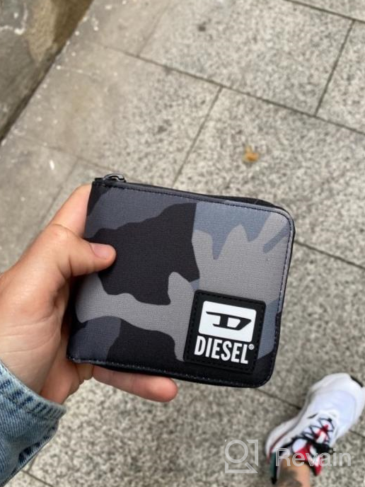 img 1 attached to 🐘 DIESEL BULERO HIRESH Wallet - Elephant Grey review by William Kava