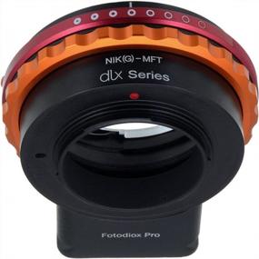 img 2 attached to Адаптер Fotodiox DLX: объективы Nikon F-Mount G-Type для камер Micro Four Thirds