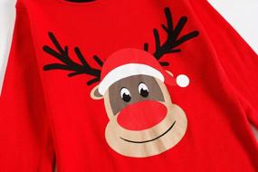 img 2 attached to Cozy Christmas PJs For Boys - KikizYe'S Long Sleeve Pajamas Set