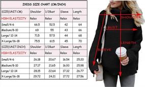 img 1 attached to Warm And Stylish: ZKESS Women'S Turtleneck Chunky Knit Sweater For Casual Wear