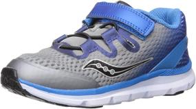 img 4 attached to Saucony Unisex Freedom Sneaker for Little Girls - Athletic Shoes