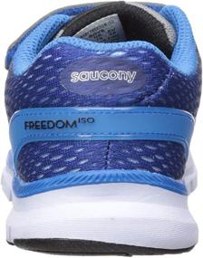 img 2 attached to Saucony Unisex Freedom Sneaker for Little Girls - Athletic Shoes