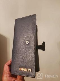 img 5 attached to Secure Your Essentials With ESTALON RFID-Blocking Leather Wallets For Women
