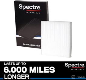 img 4 attached to Spectre Essentials Cabin Air Filter Replacement Parts ~ Engine Cooling & Climate Control