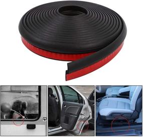 img 2 attached to Ejoyous Protector Anti Collision Flexible Adhesive Interior Accessories best - Door Entry Guard