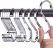 acmetop 12 pack aluminum s hooks - heavy duty hanging solution for kitchen, bathroom, garden and workshop logo