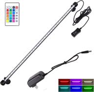 rgb colorful underwater submersible led aquarium light strip, waterproof fish tank lighting decoration, 23-inch logo