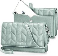 stylish nuoku women's handbags & wallets: crossbody wristlet wallets collection logo