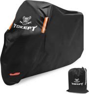 xl waterproof sun motorcycle cover for kawasaki, yamaha, suzuki, and harley davidson by tokept – 96 logo