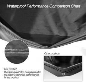 img 1 attached to XL Waterproof Sun Motorcycle Cover for Kawasaki, Yamaha, Suzuki, and Harley Davidson by Tokept – 96