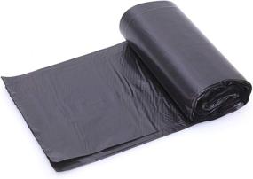 img 2 attached to 🗑️ 180 Count Black Small Trash Bags 1.2-1.6 Gallon - Ideal for Bathroom Wastebasket