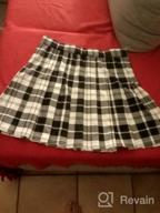 img 1 attached to Flaunt Your Style With DRESSTELLS High Waisted Pleated Skirts For Women review by Josh Suter