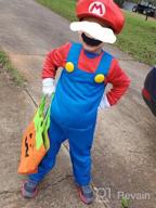 img 1 attached to Get Ready For Adventure With Our Mario Deluxe Child Boy Costume review by Evan Burnside