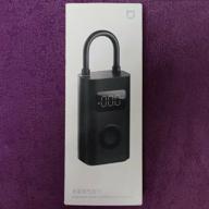 img 3 attached to Mini pump Xiaomi Mijia Electric Pump 1S, plastic, black review by Dorota Ogonowska ᠌