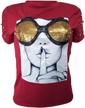 stylish womens short sleeve sequin t-shirt with funny graphics and o-neck for any occasion logo