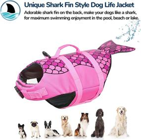 img 3 attached to AOFITEE Dog Life Jacket Pet Safety Vest - Ultimate Protection and Comfort for Small, Medium, and Large Dogs