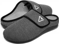 v.step orthotic slippers with arch support & adjustable strap - relief for plantar fasciitis, flat foot pain in men & women logo