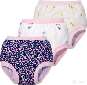 img 4 attached to 🐘 BIG ELEPHANT Toddler Training Underpants for Baby Girls - Pack of 3, Sizes 12 Months-5T