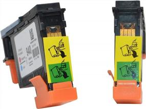 img 3 attached to 🖨️ VineonTec 2 Pack HP 940XL 940 C4900A C4901A Printhead Compatible: Perfect for HP Officejet Pro 8000 8500A Printer Series